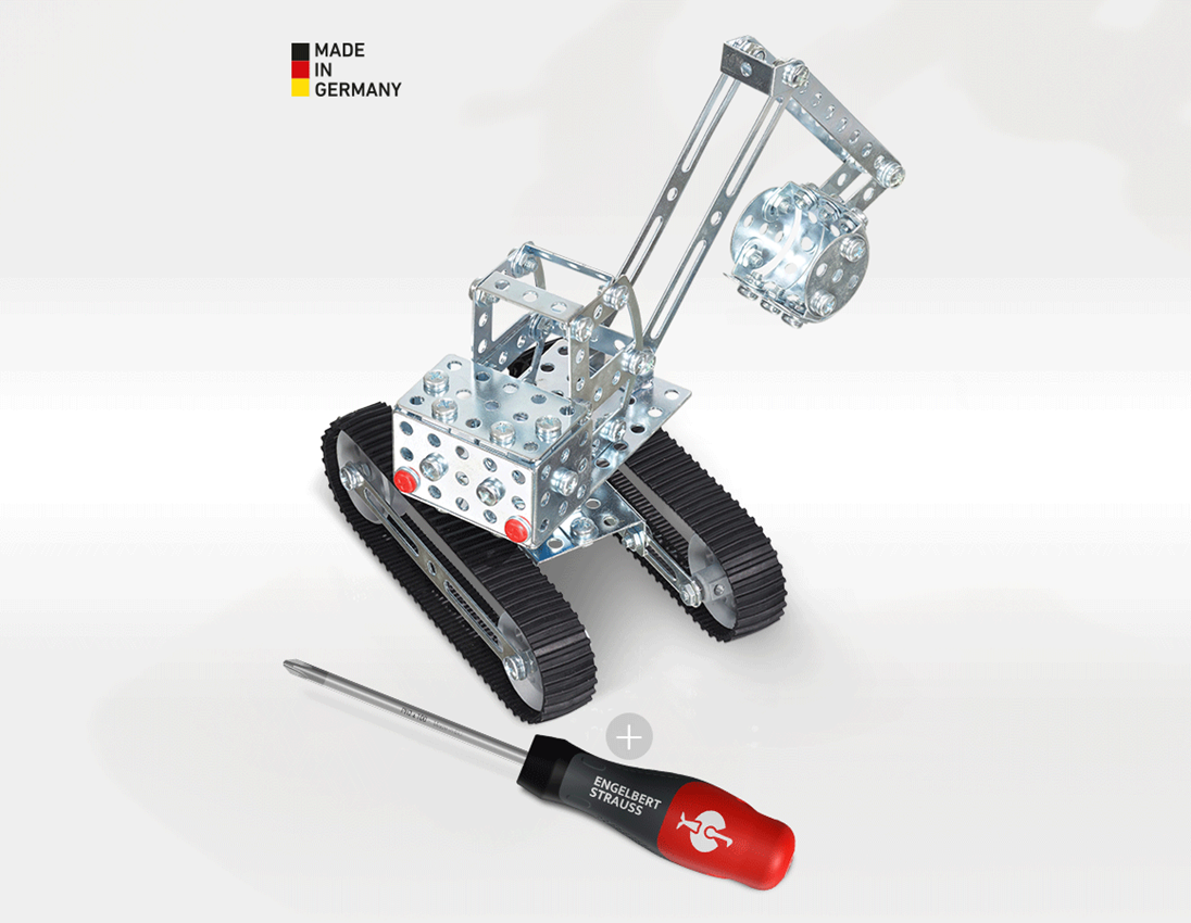 Cadeau-ideeën: STRAUSS metalen graafmachine 2