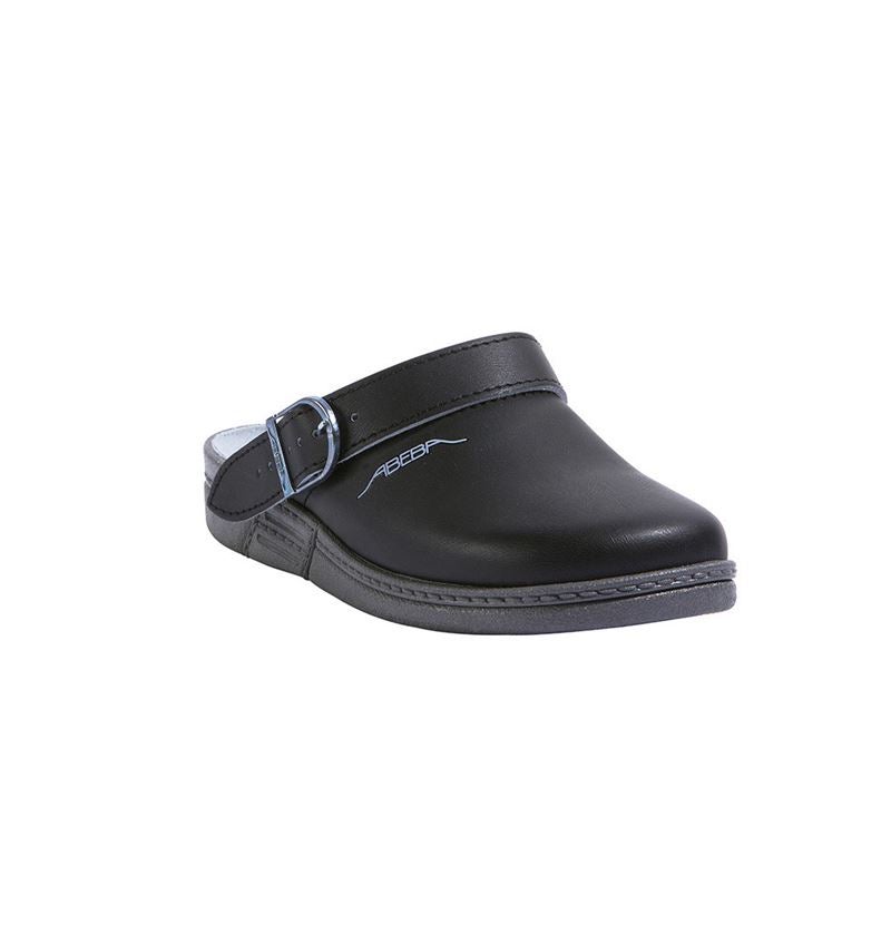 OB: ABEBA OB slipper Tonga + zwart 1