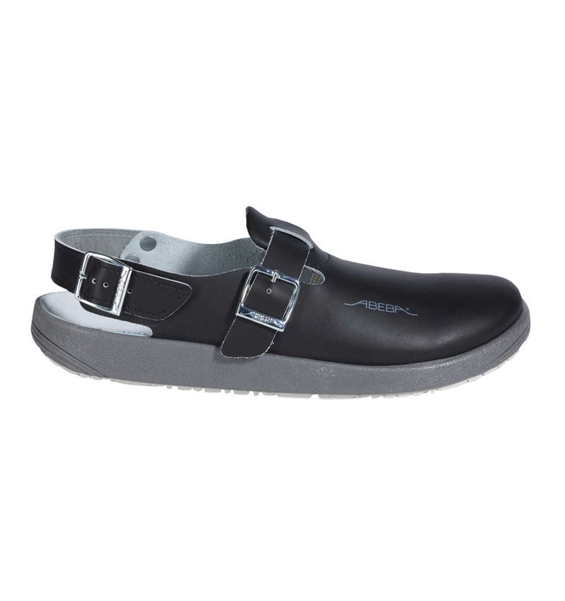 OB: ABEBA OB slipper Hawaii + zwart