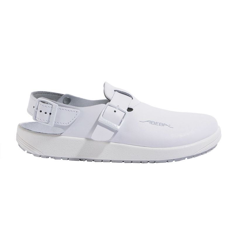 OB: ABEBA OB slipper Hawaii + wit