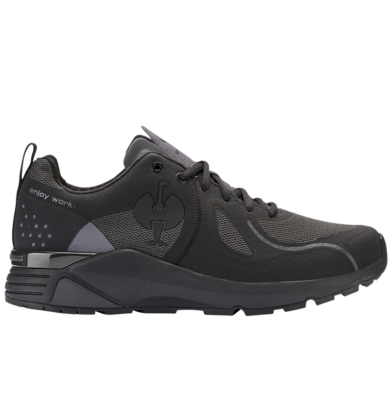 O1: O1 Werkschoenen e.s. Chete + zwart/antraciet 2