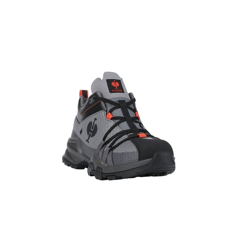 O2: O2 Werkschoenen e.s. Kobuk low + antraciet/zonnig rood 1