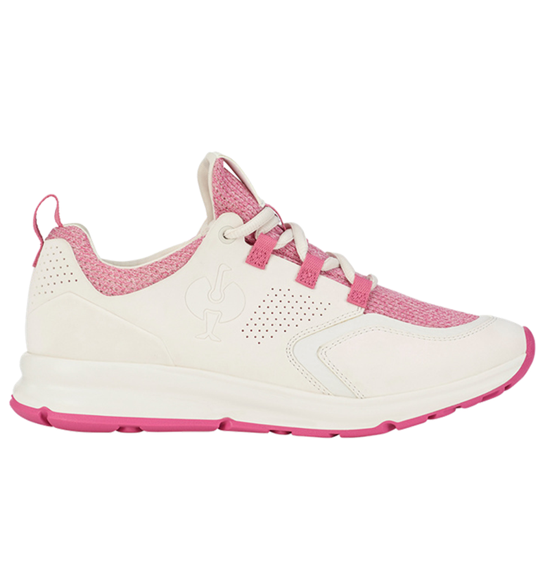 O1: O1 Werkschoenen e.s. Honnor II, dames + ivoorbeige/azaleapink 1