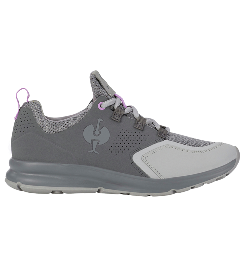 O1: O1 Werkschoenen e.s. Honnor II, dames + cement/lavendel 1