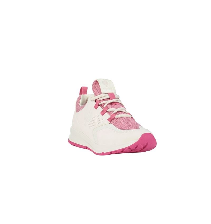O1: O1 Werkschoenen e.s. Honnor II, dames + ivoorbeige/azaleapink 2