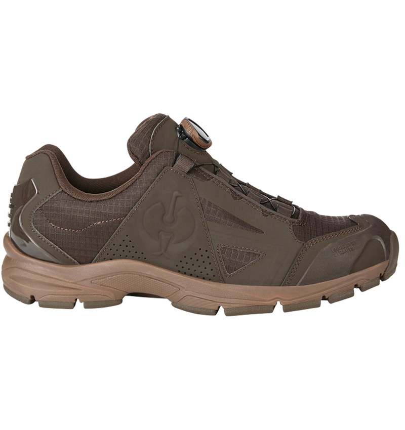 O1: O1 Werkschoenen e.s. Corvids II low + kastanje/hazelnoot 2