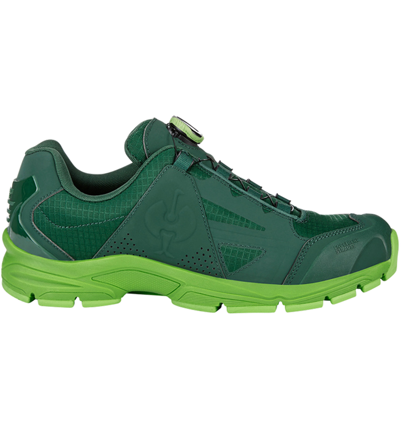 O1: O1 Werkschoenen e.s. Corvids II low + groen/zeegroen 2