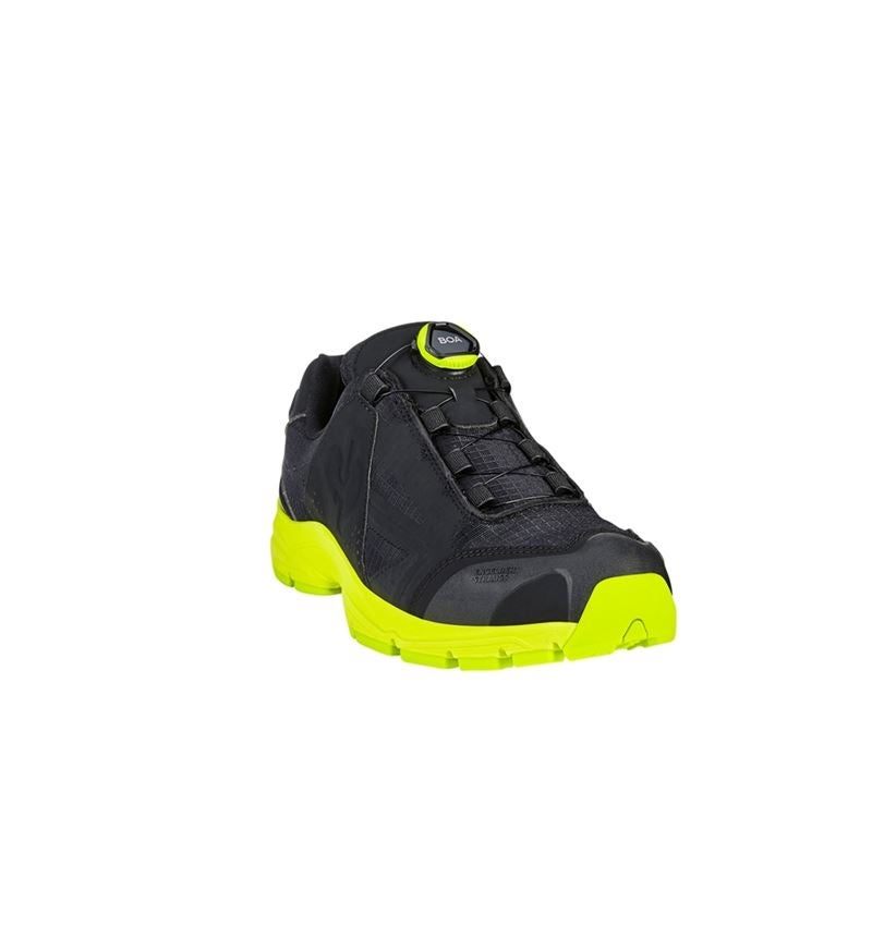 O1: O1 Werkschoenen e.s. Corvids II low + zwart/signaalgeel 3