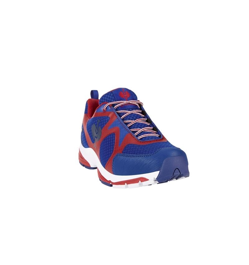 O2: O2 Werkschoenen e.s. Thebe II + korenblauw/vuurrood/wit 2