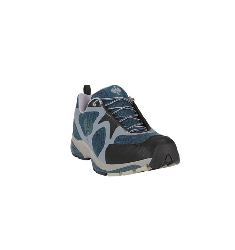 O2: O2 Werkschoenen e.s. Thebe II + zeeblauw/platina/zwart 2