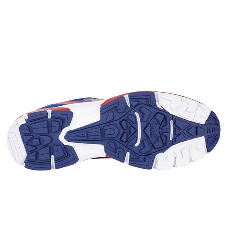 O2: O2 Werkschoenen e.s. Thebe II + korenblauw/vuurrood/wit 3