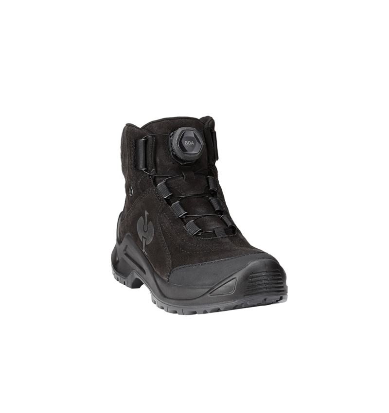 O2: O2 Werkschoenen e.s. Apate II mid + zwart 3