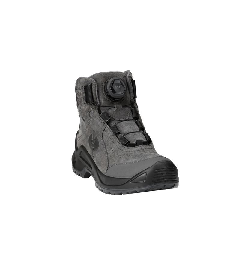 O2: O2 Werkschoenen e.s. Apate II mid + antraciet/zwart 3