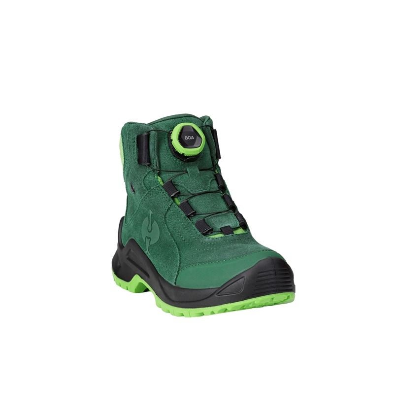 O2: O2 Werkschoenen e.s. Apate II mid + groen/zeegroen 3