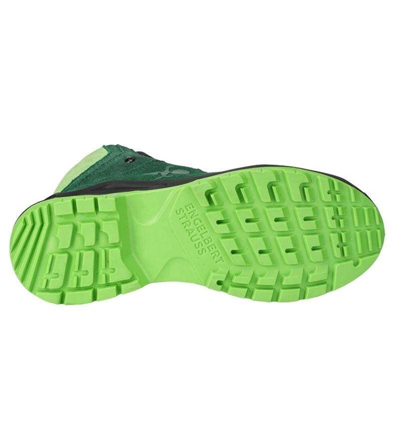 O2: O2 Werkschoenen e.s. Apate II mid + groen/zeegroen 4