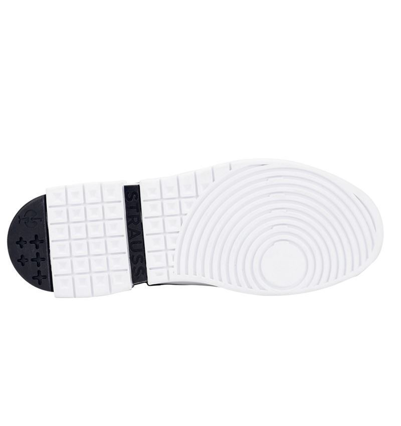 O1: O1 Werkschoenen e.s. Bobiri + zwart/wit 4