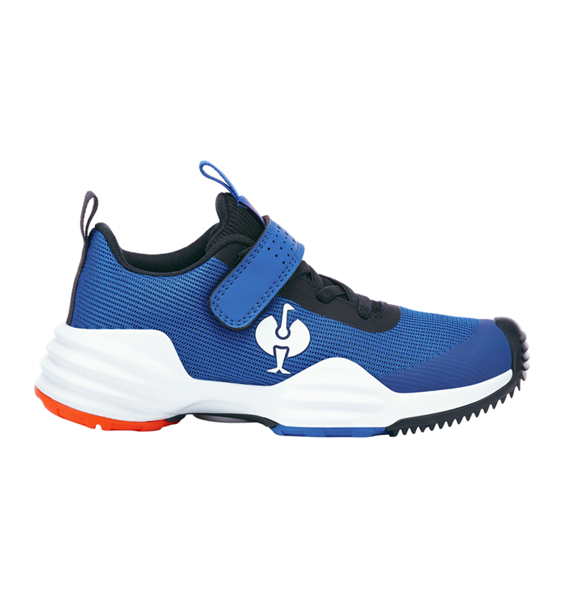 Kinderschoenen: Allroundschoenen e.s. Porto, kinderen + gentiaanblauw/wit