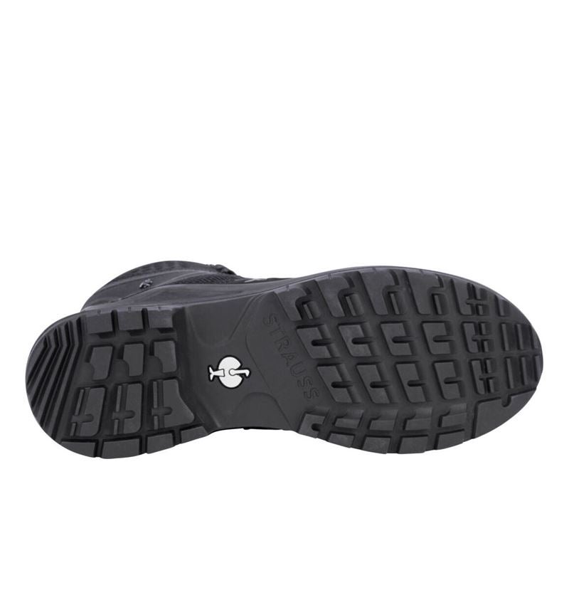 O6: O6 Werkschoenen e.s. Adelaide mid + zwart 4