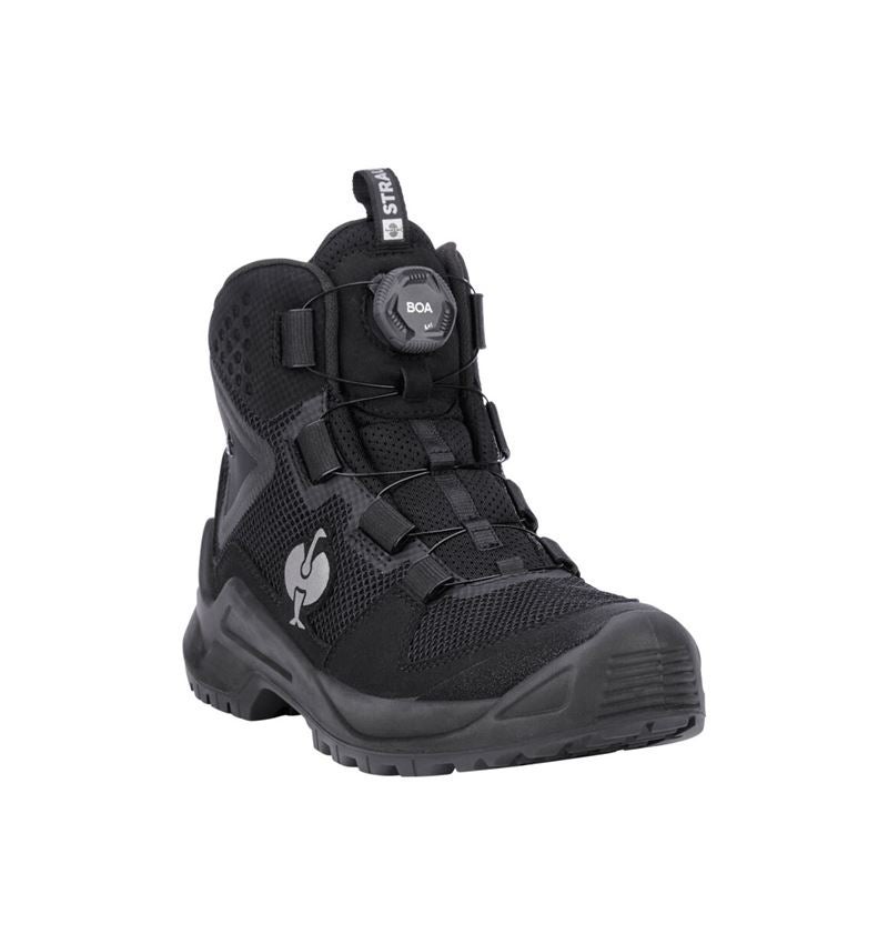 O6: O6 Werkschoenen e.s. Adelaide mid + zwart 3