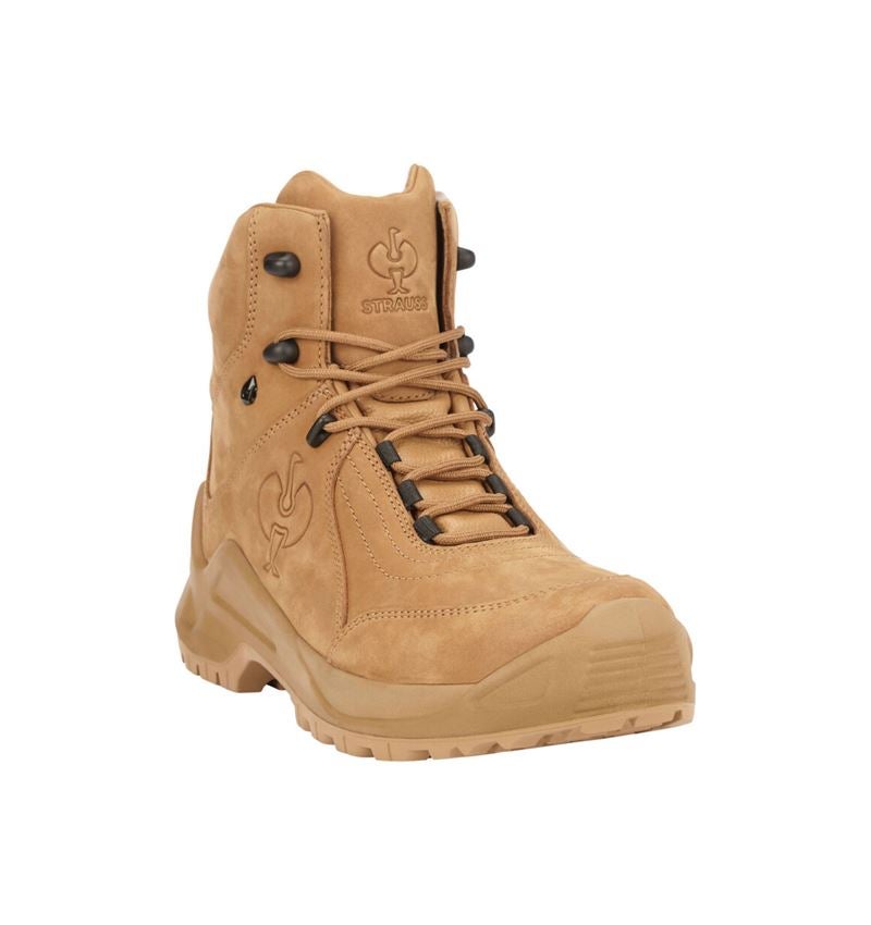O6: O6 Werkschoenen e.s. Termoli mid + amandelbruin 3