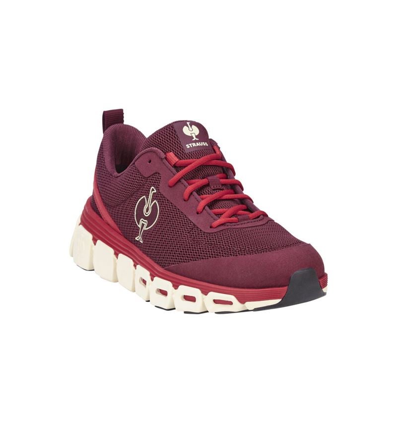O1: O1 Werkschoenen e.s. Airolo low + mahonierood 4