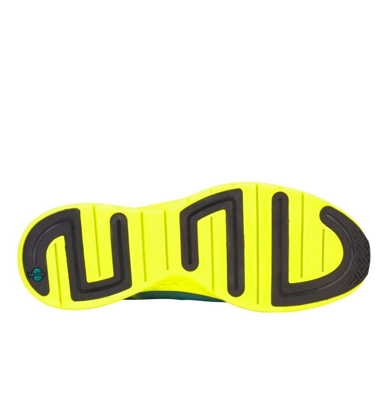 Veiligheidsschoenen: SB veiligheidsschoenen e.s. Taupo low + smaragdgroen/signaalgeel 5