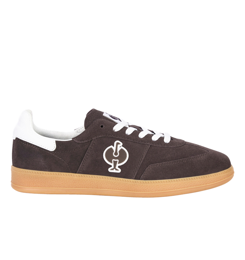 O1: O1 Werkschoenen e.s. Brockton low + kastanje/wit 4