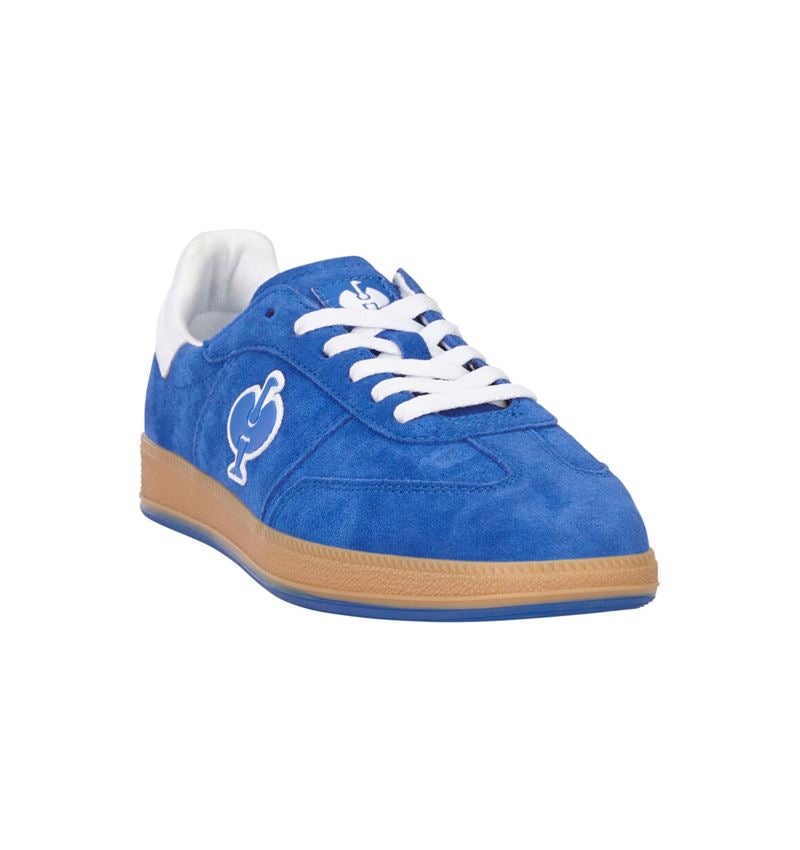O1: O1 Werkschoenen e.s. Brockton low + gentiaanblauw/wit 4