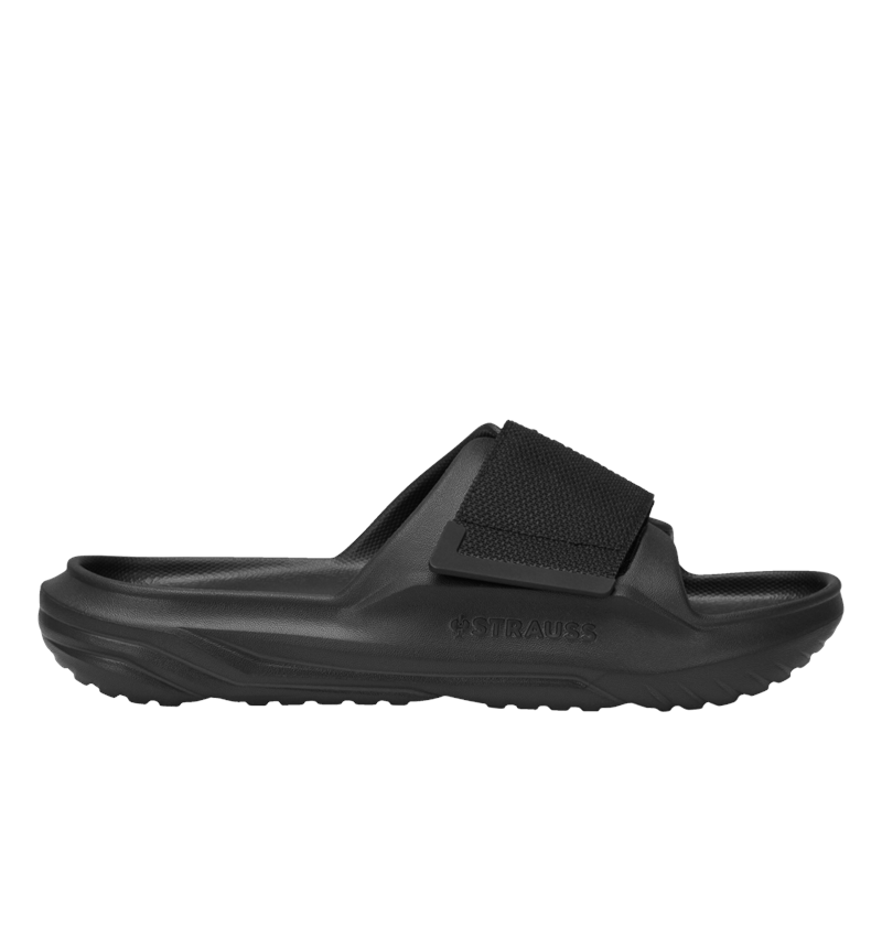 Werkklompen | Slippers: Badslippers e.s. Creswick + zwart 1