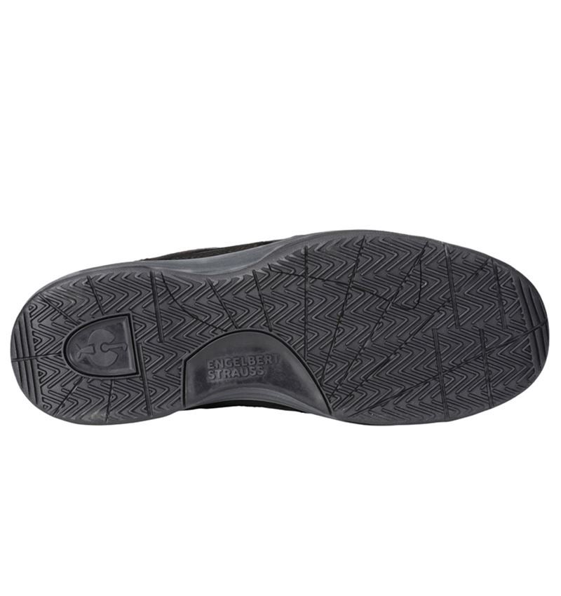 S1: e.s. S1 Halfhoge veiligheidsschoenen Polana low + zwart 3