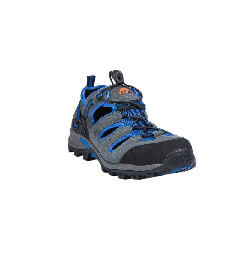 S1: STONEKIT S1 Veiligheidssandaal Milano + grijs/blauw 1