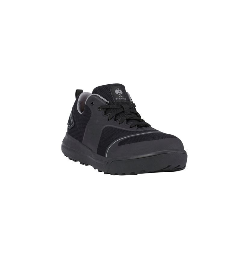 S1: S1 Halfh. veiligheidsschoenen e.s. Vasegus II low + zwart 2