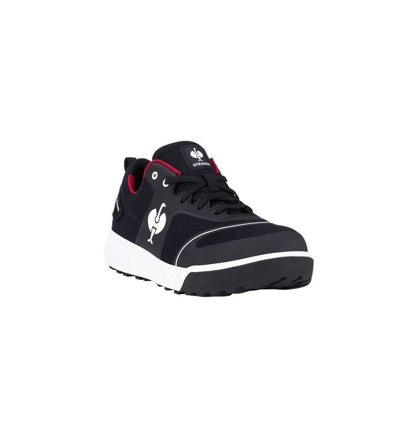 S1: S1 Halfh. veiligheidsschoenen e.s. Vasegus II low + zwart/wit 1