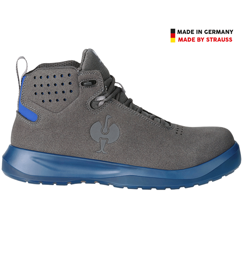 S1P: S1P Veiligheidsschoenen e.s. Banco mid + antraciet/alkalisch blauw 3