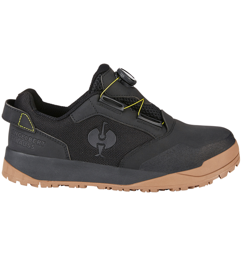 S1: S1 Halfhoge veiligheidsschoenen e.s. Nakuru low + zwart/zuurgeel 3
