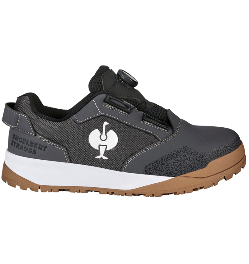 S1: S1 Halfhoge veiligheidsschoenen e.s. Nakuru low + carbongrijs/wit 3