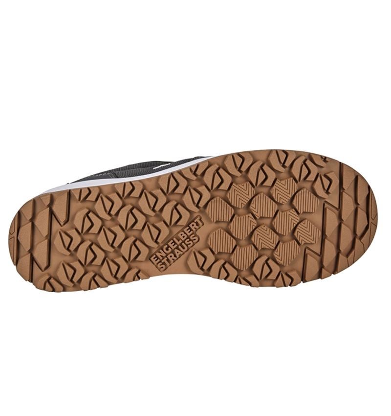 S1: S1 Halfhoge veiligheidsschoenen e.s. Nakuru low + carbongrijs/wit 5
