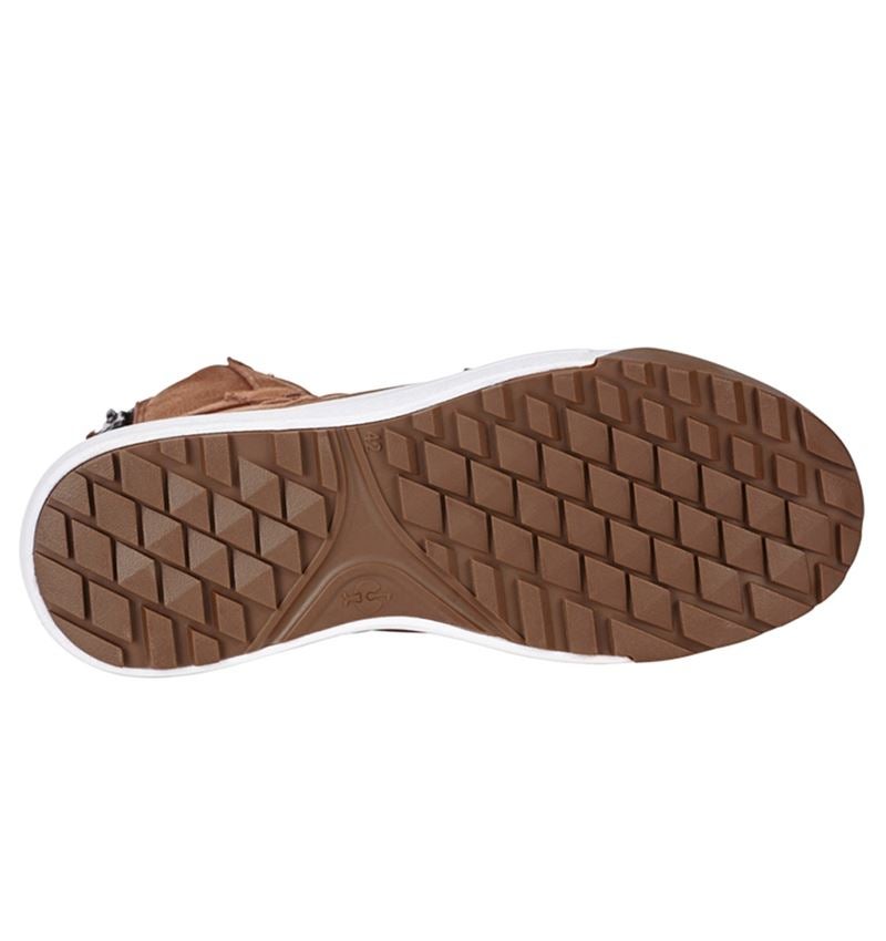 S1: S1 Veiligheidsschoenen e.s. Janus II mid + cederbruin/zuiverwit 3