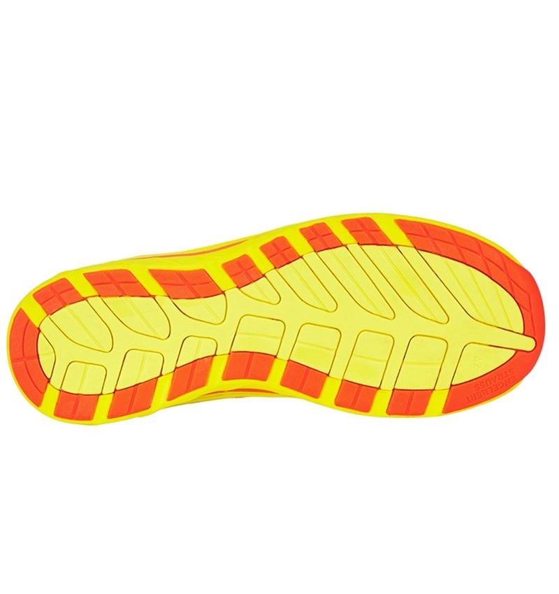 S1: S1 Halfhoge veiligheidsschoenen e.s. Tegmen III + signaalgeel/signaaloranje 3