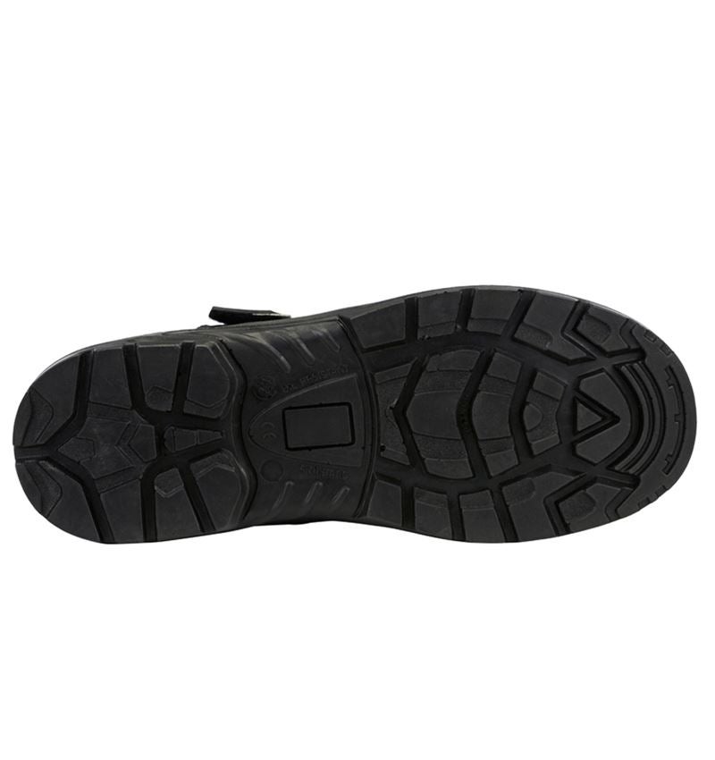 S1: STONEKIT S1 Veiligheidssandaal Houston + zwart 2