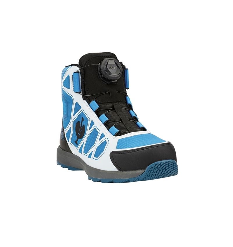 S1P: S1P Veiligheidsschoenen e.s. Baham II  mid + korenblauw/zwart 2