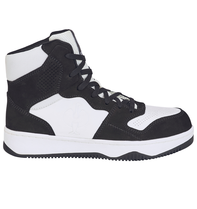 S1P: S1P Veiligheidsschoenen e.s. Eindhoven mid + zwart/wit 4