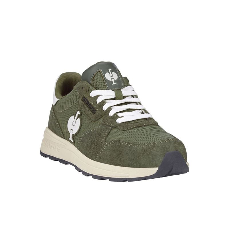 S1: S1 Veiligheidsschoenen e.s. Canberra low + camouflagegroen 3
