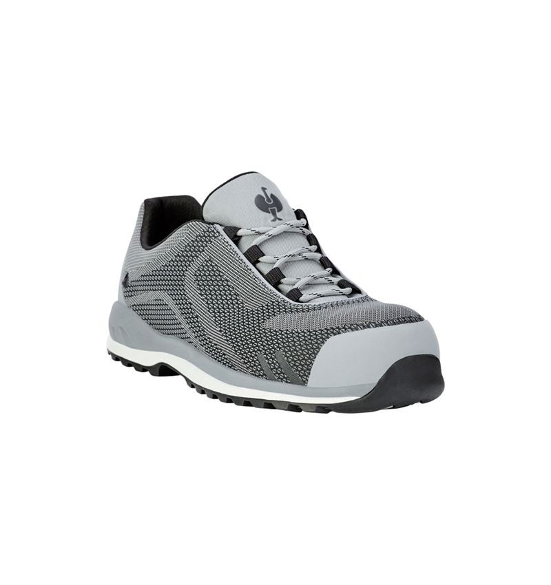 S3: e.s. S3 Halfhoge veiligheidsschoenen Zardik low + wit/platina 2