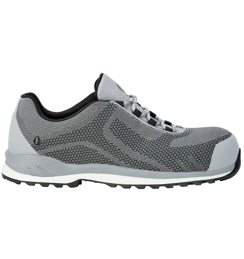S3: e.s. S3 Halfhoge veiligheidsschoenen Zardik low + wit/platina 1