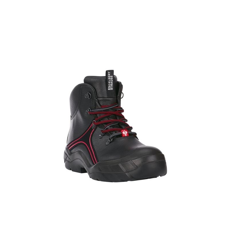 S3: e.s. S3 Veiligheidsschoenen Matar + zwart/rood 2