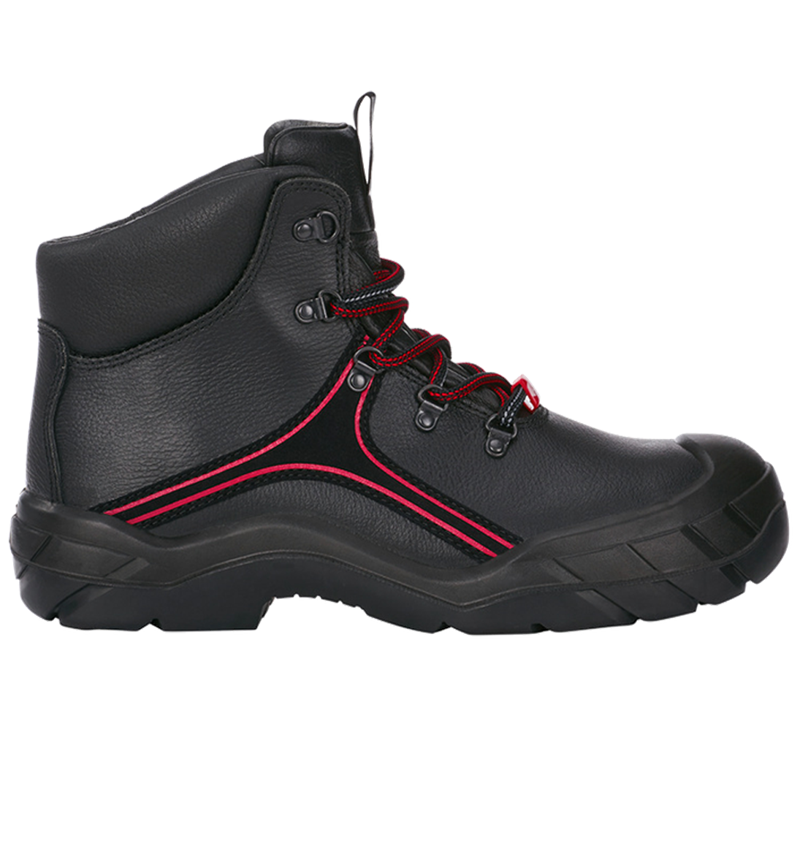 S3: e.s. S3 Veiligheidsschoenen Matar + zwart/rood 1