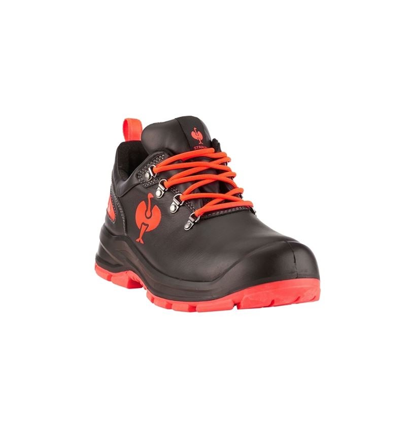 S3: S3 Halfhoge veiligheidsschoe. e.s. Umbriel II low + zwart/signaalrood 2