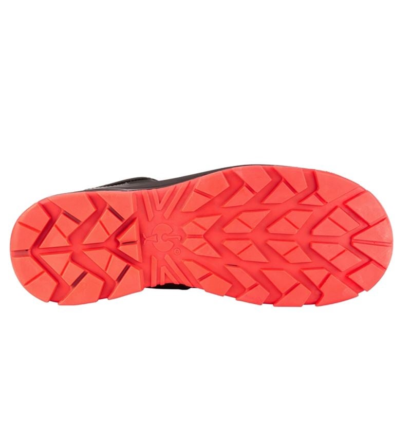 S3: S3 Halfhoge veiligheidsschoe. e.s. Umbriel II low + zwart/signaalrood 3
