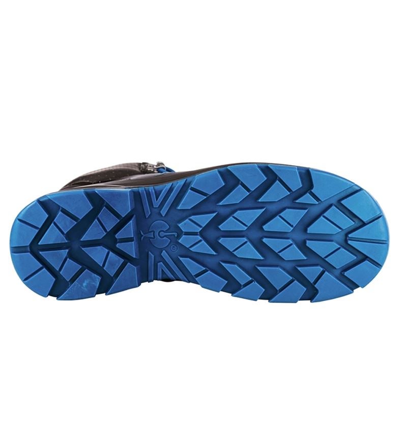 S3: S3 Halfhoge veiligheidsschoe. e.s. Umbriel II mid + zwart/gentiaanblauw 3